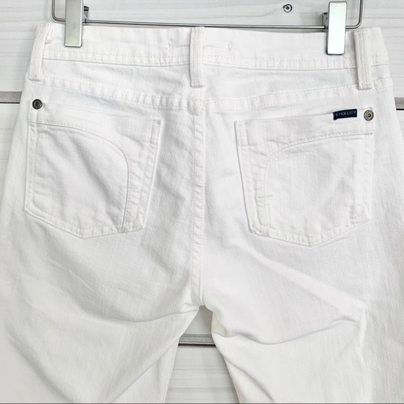 FIDELITY Stevie White Denim Jeans Sz 26 - Picture 4 of 8